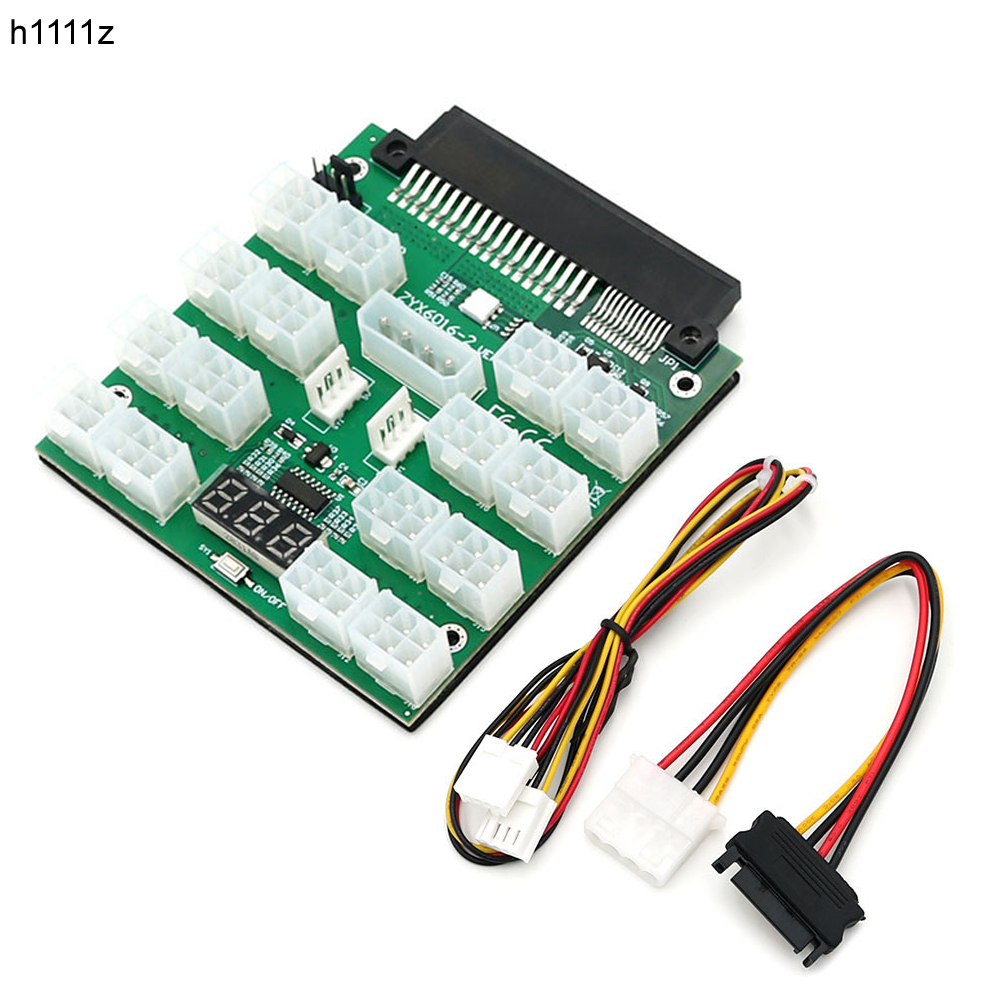2000W Atx Mining Power Supply - 브레이크 아웃 보드 Dell 750W 1100W