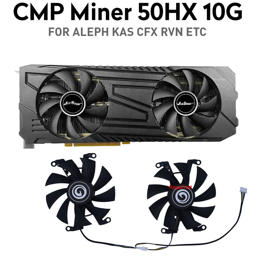 Cmp 50Hx Mining Card - NVIDIA용 그래픽 마이닝 카드 선풍기, JIESHUO