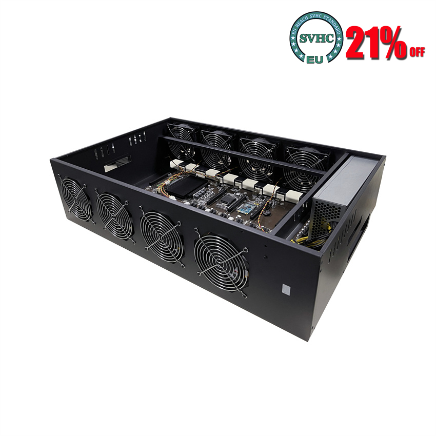 섀시 광산 기계 섀시 세트 8 PCI 카드 슬롯 전원  - 2000W Atx Mining Power Supply 리뷰 및 가격