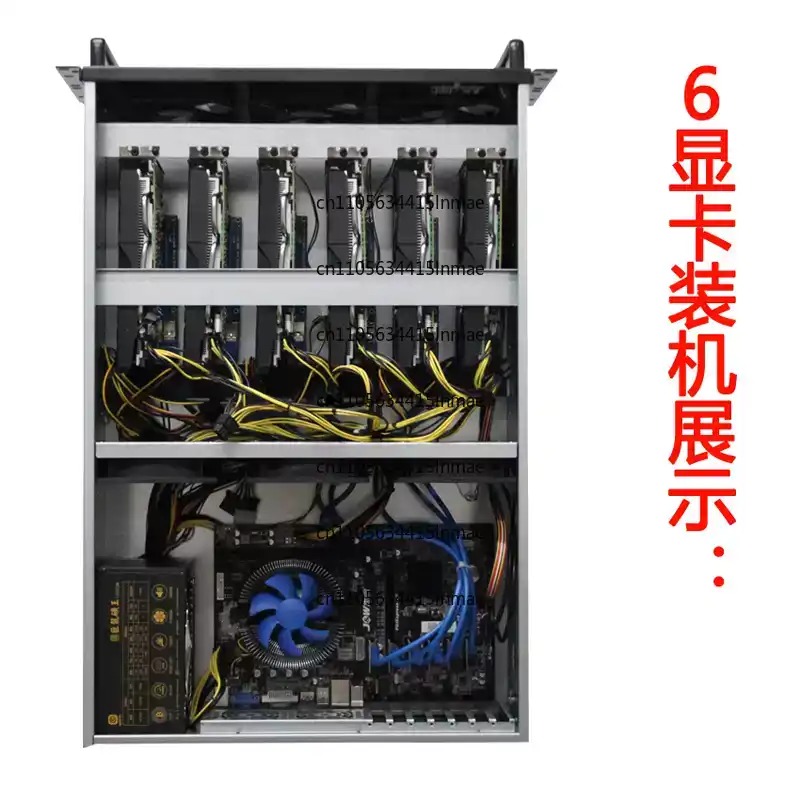 컨트롤 컴퓨터 폭력적인 팬 4U 멀티 그래픽 카드 섀시 - 8 Gpu 4U Server Chassis 리뷰 및 가격