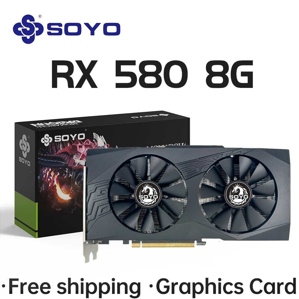 SOYO AMD Radeon RX580 8GB 그래픽  - Rtx 3070 8Gb Graphics Card 리뷰 및 가격