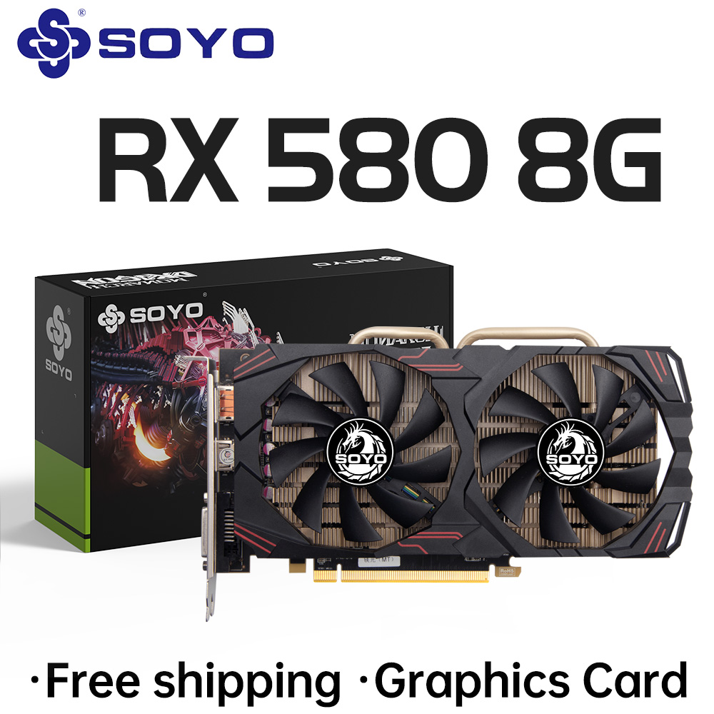 SOYO AMD Radeon RX580 8GB 그래픽  - Rtx 3070 8Gb Graphics Card 리뷰 및 가격